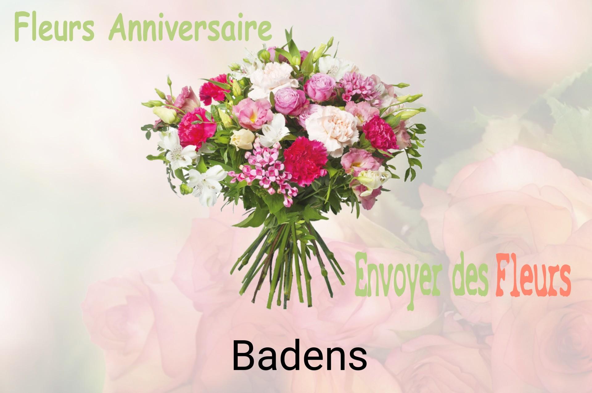 Bouquet de fleurs d’anniversaire livré à Badens